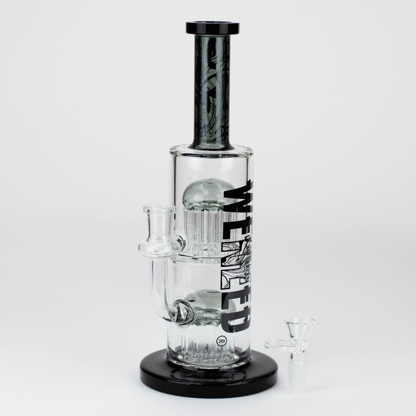 WENEED®-10.5" Weneed Dark Matter Duo Glass Bong_8