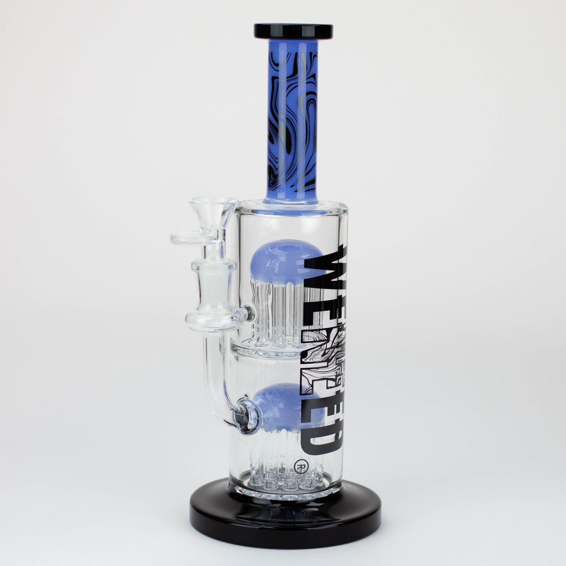 WENEED®-10.5" Weneed Dark Matter Duo Glass Bong_12