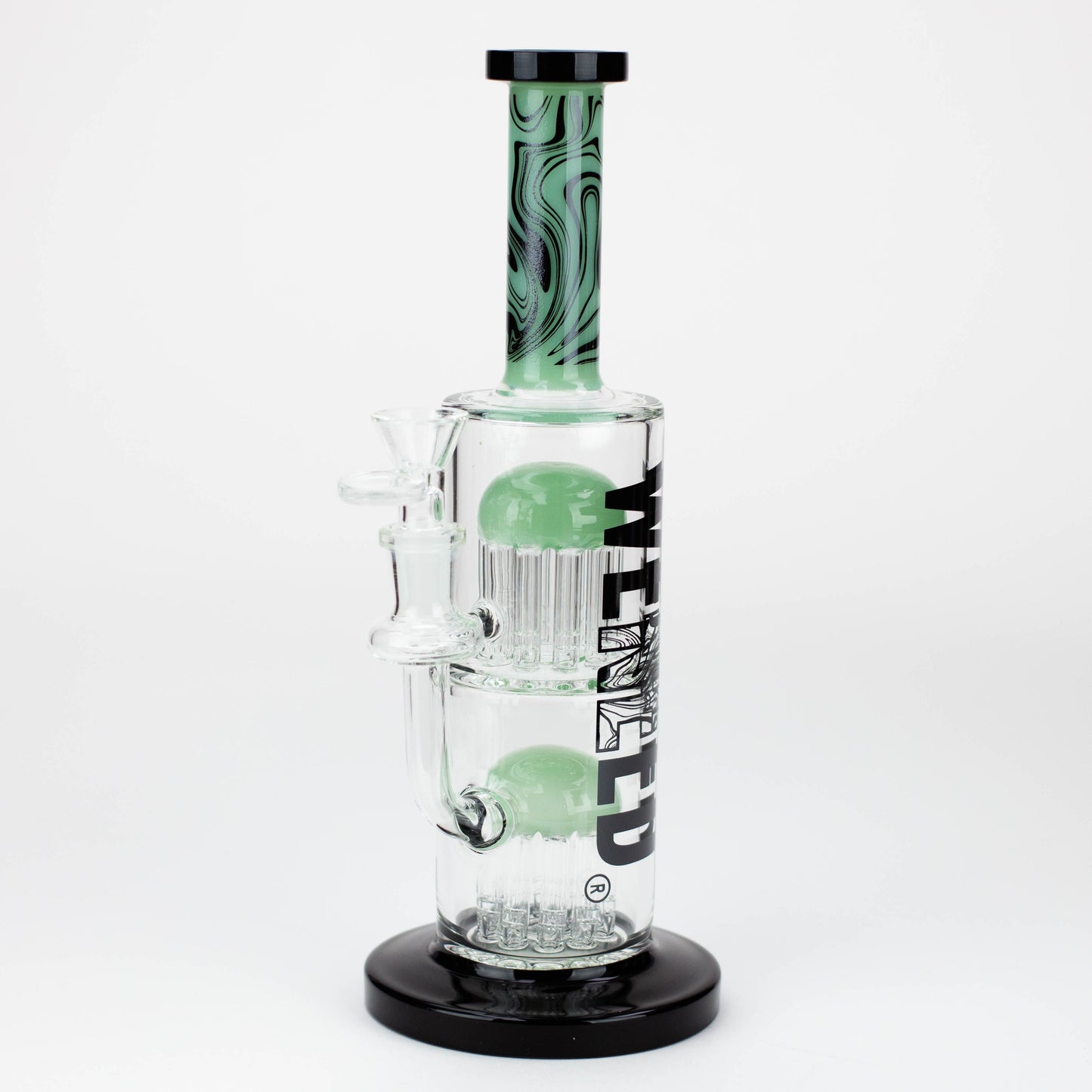 WENEED®-10.5" Weneed Dark Matter Duo Glass Bong_13