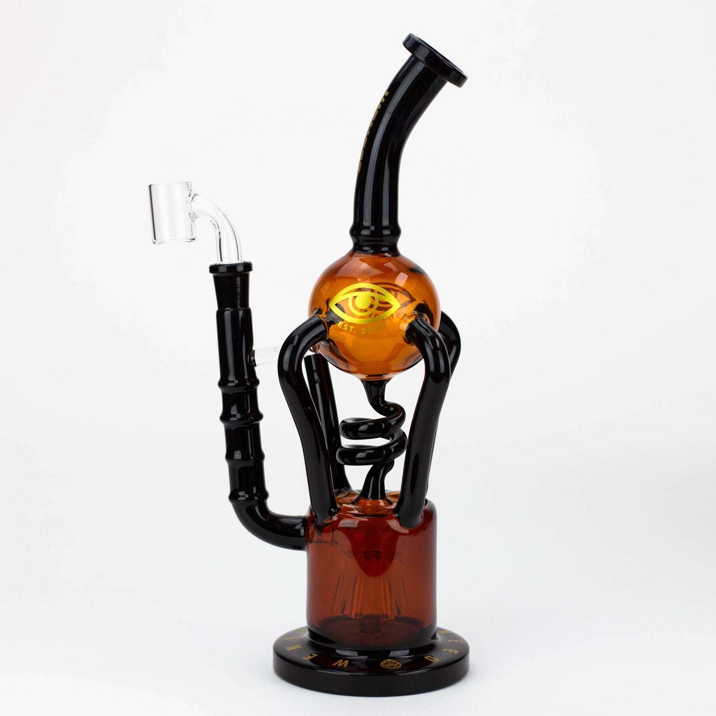 WENEED®-12" Weneed Dark Alchemy Recycler Rig_4