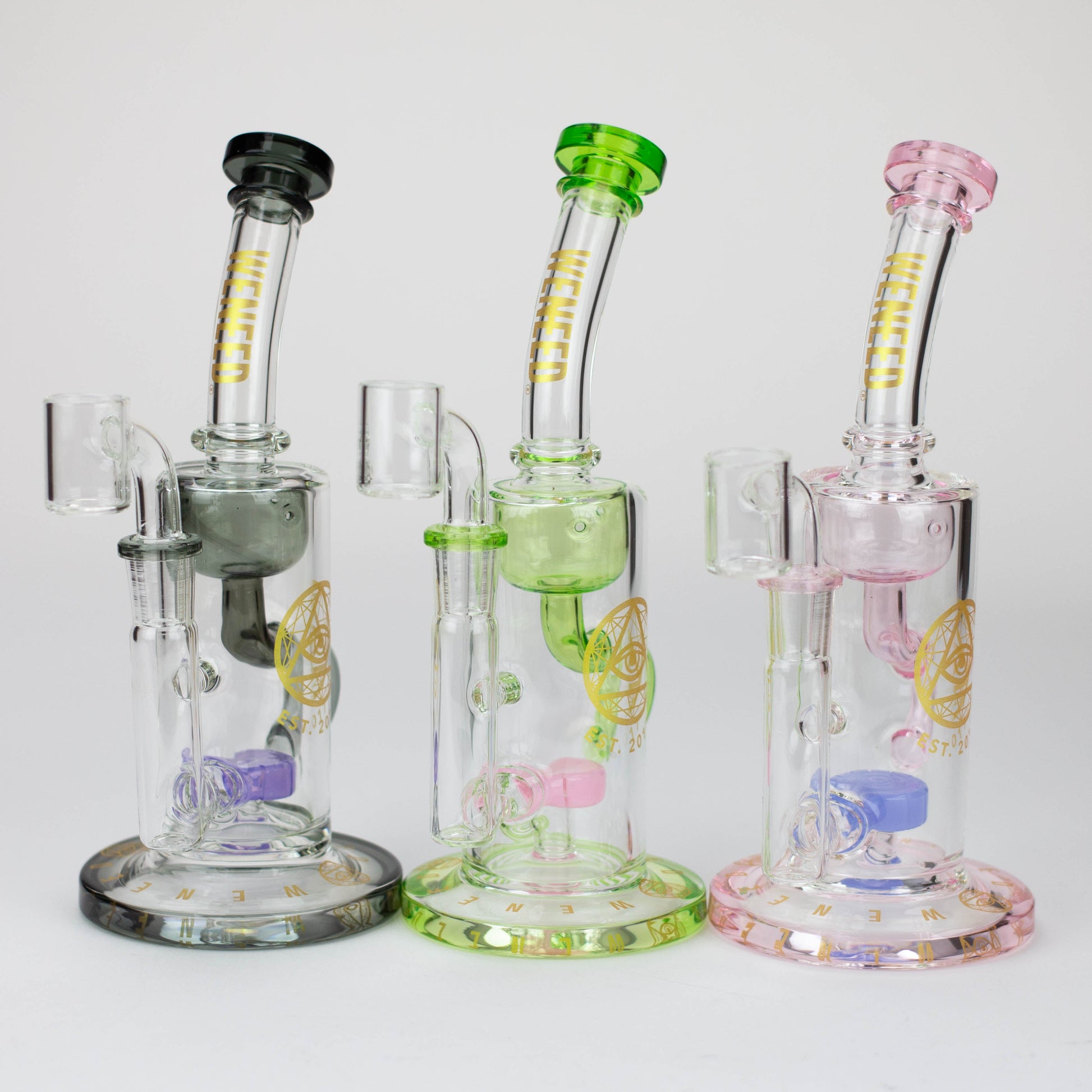 WENEED®-8.5" Weneed Milky Way Recycler Rig_0