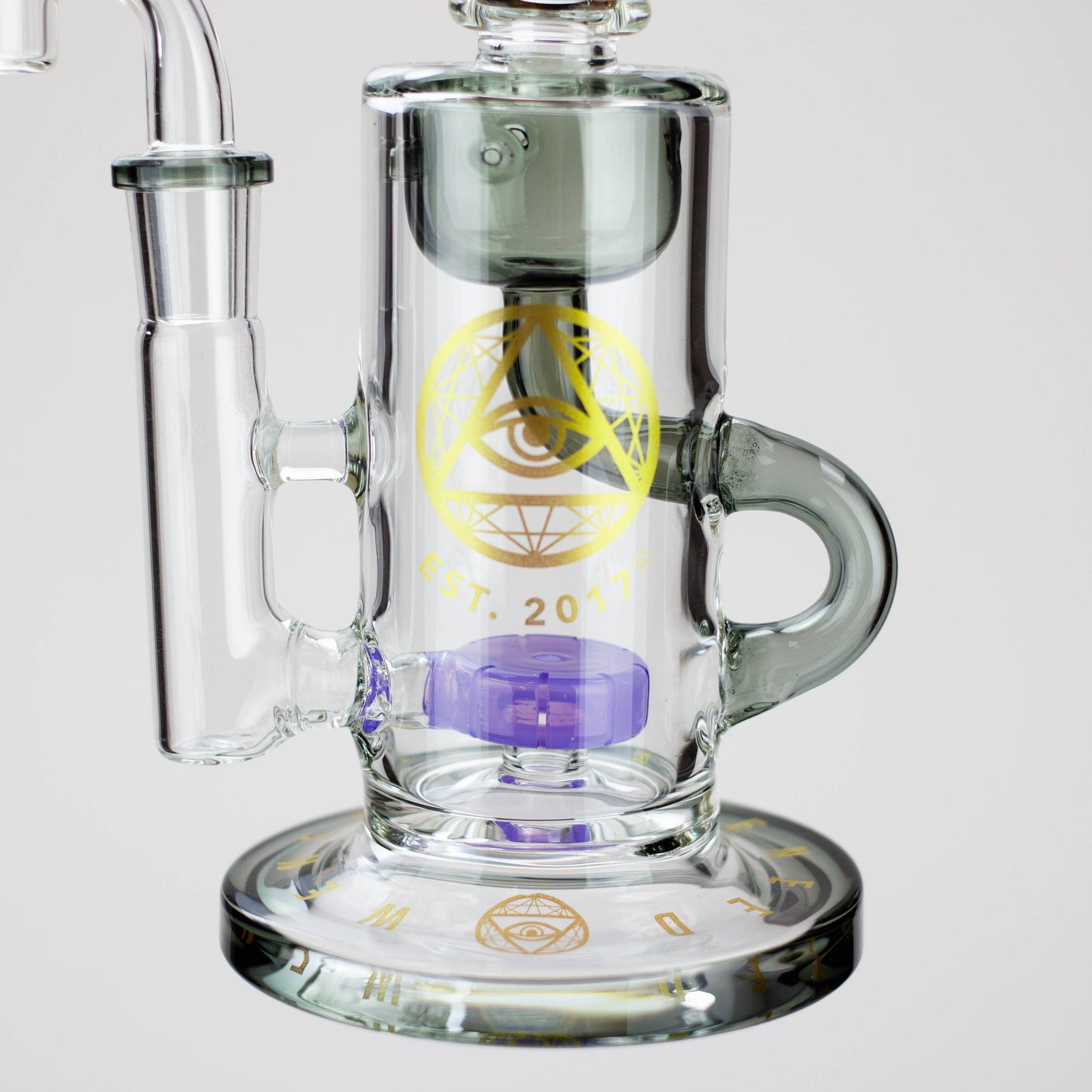 WENEED®-8.5" Weneed Milky Way Recycler Rig_11