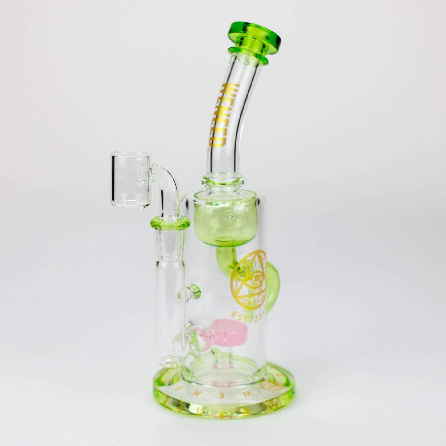 WENEED®-8.5" Weneed Milky Way Recycler Rig_6