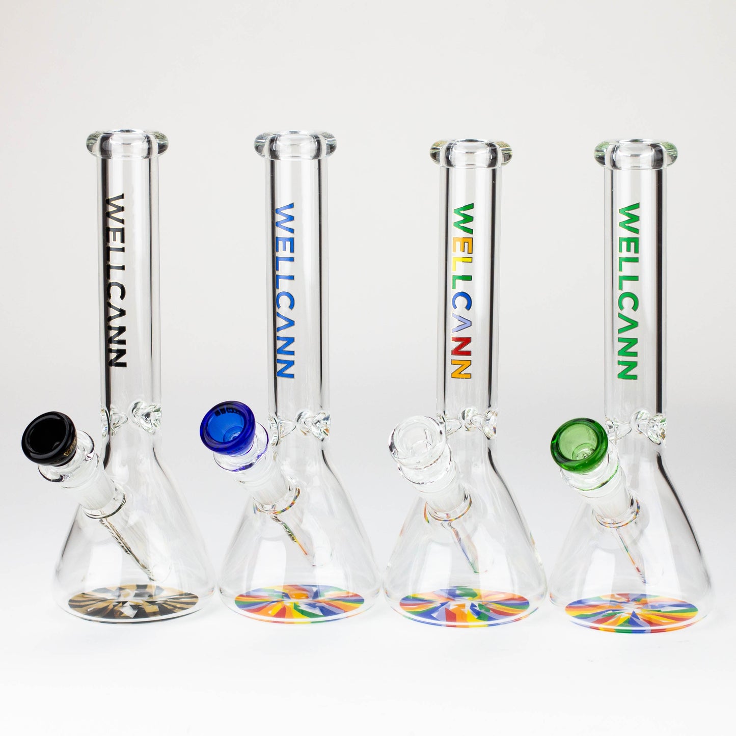 WellCann - 9.5" beaker glass water bong_0