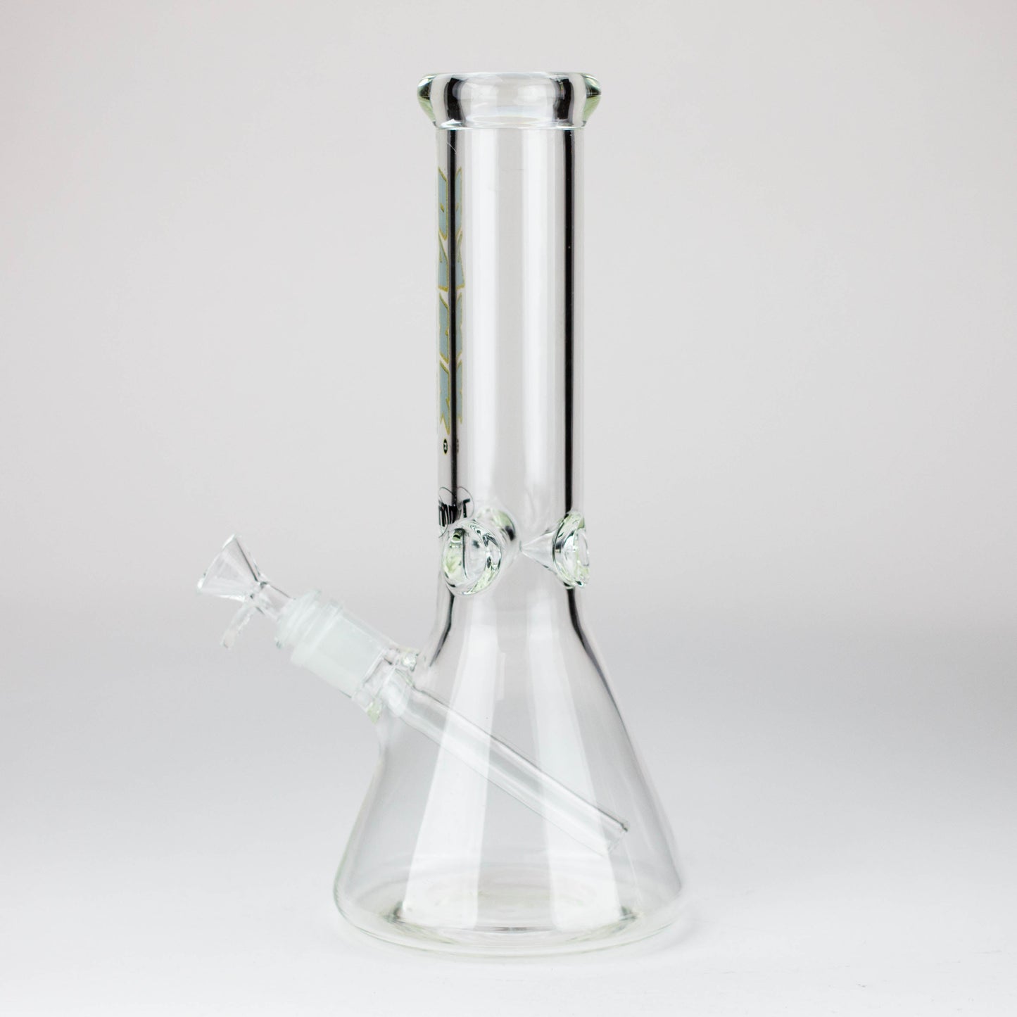 Dank -12" 7mm glass bong with Glitter Logo_5