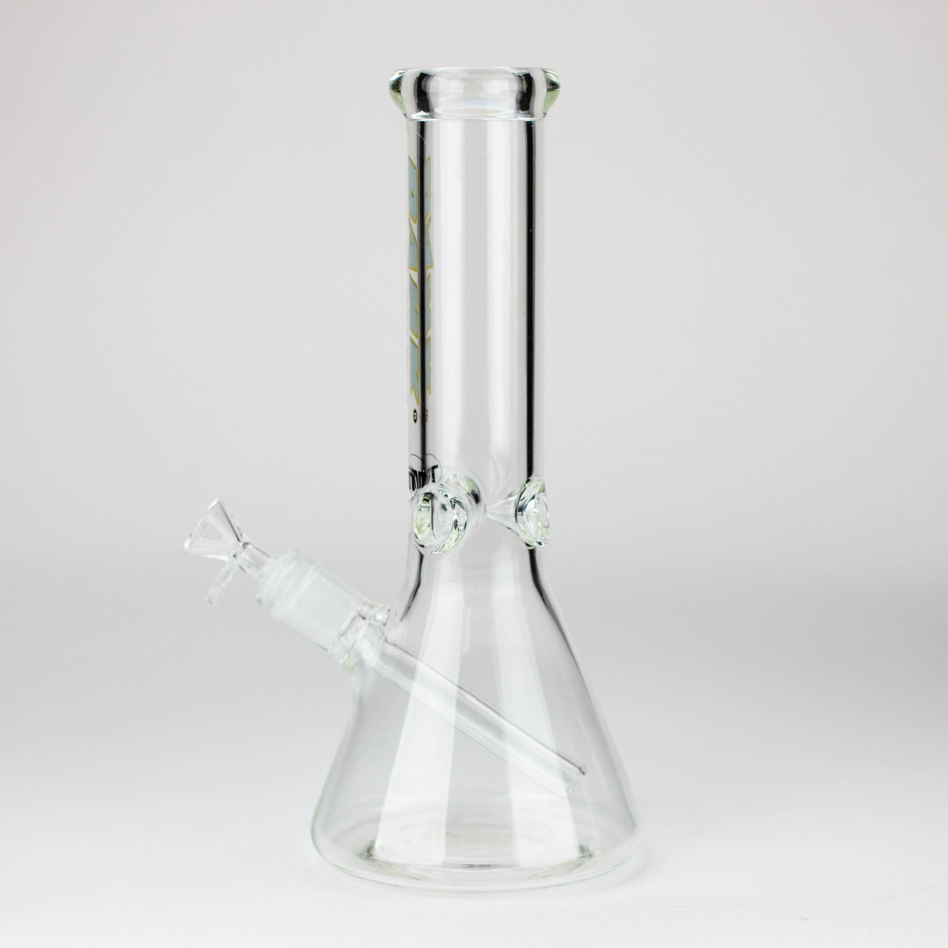 Dank -12" 7mm glass bong with Glitter Logo_5