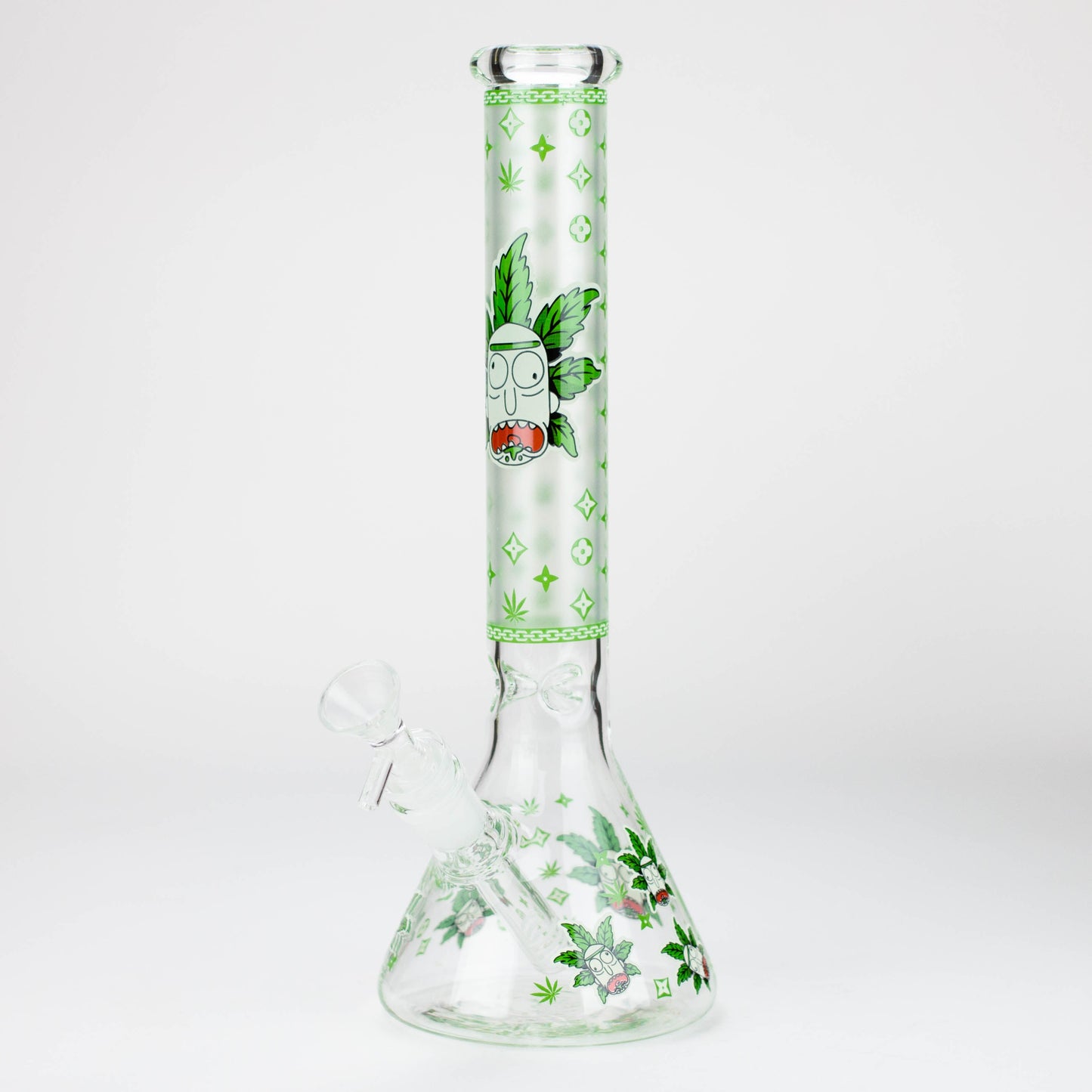 12" Cartoon glass water bong-Glow in the dark [GBT21004]_6