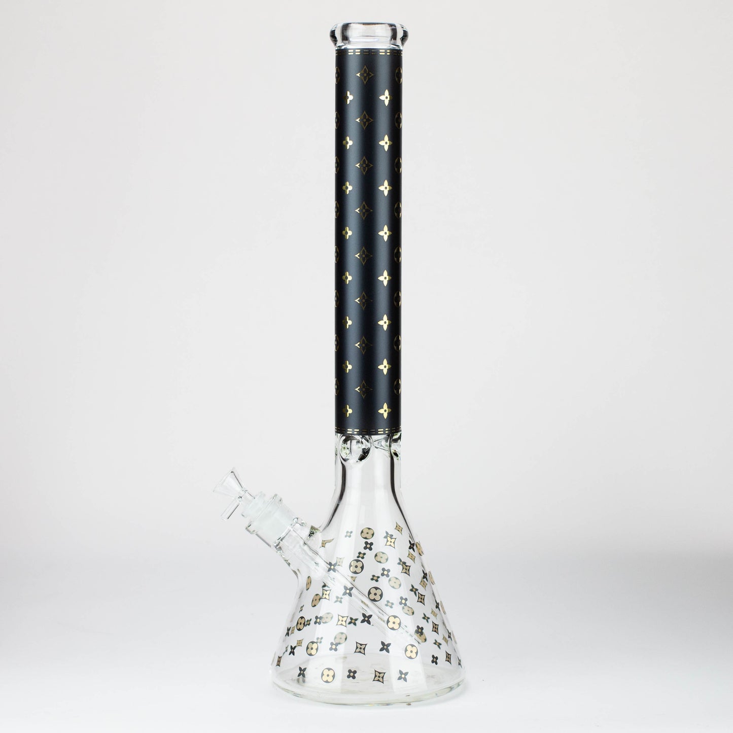 20" Luxury Patterned 9 mm glass water bong [GBT2103]_12