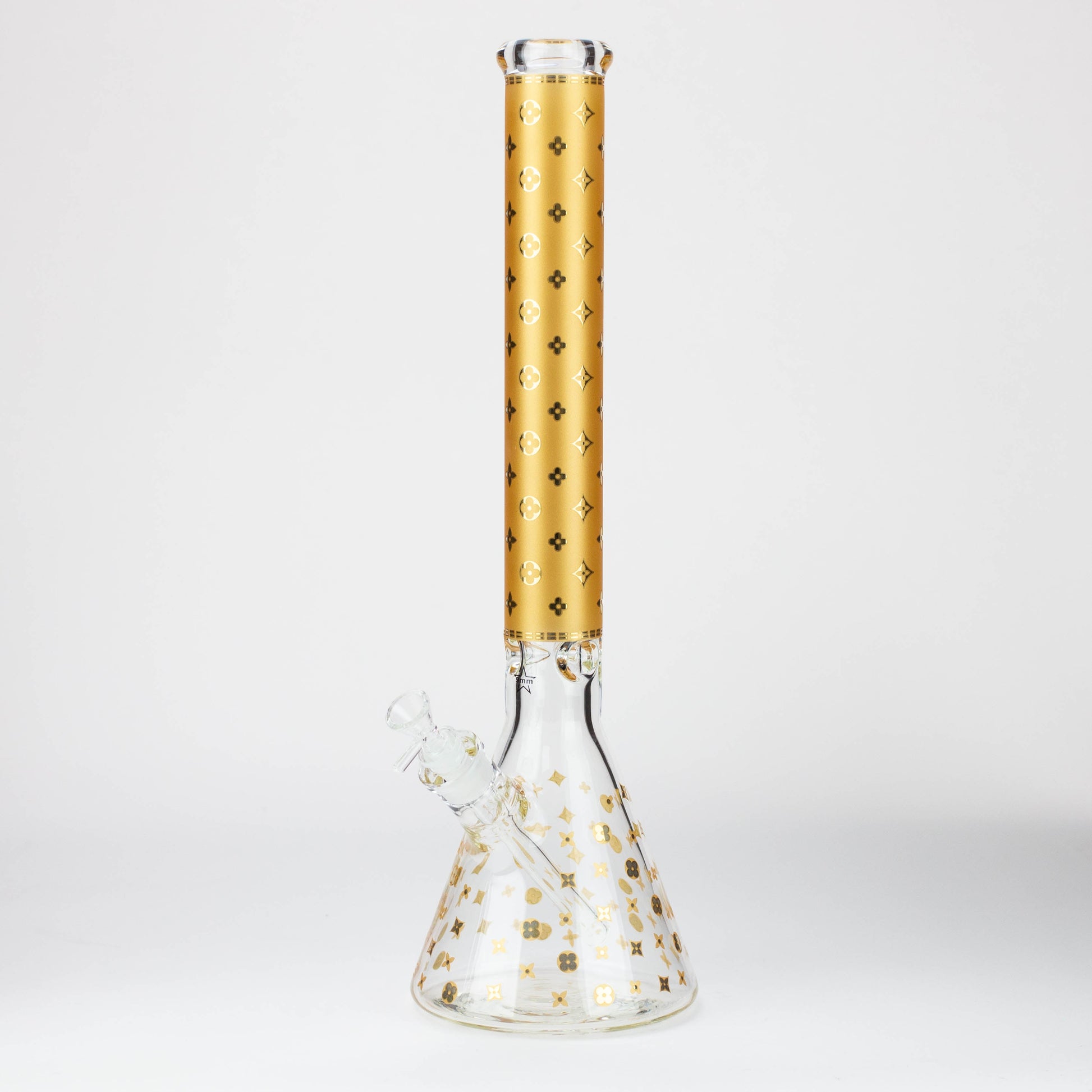 20" Luxury Patterned 9 mm glass water bong [GBT2103]_8