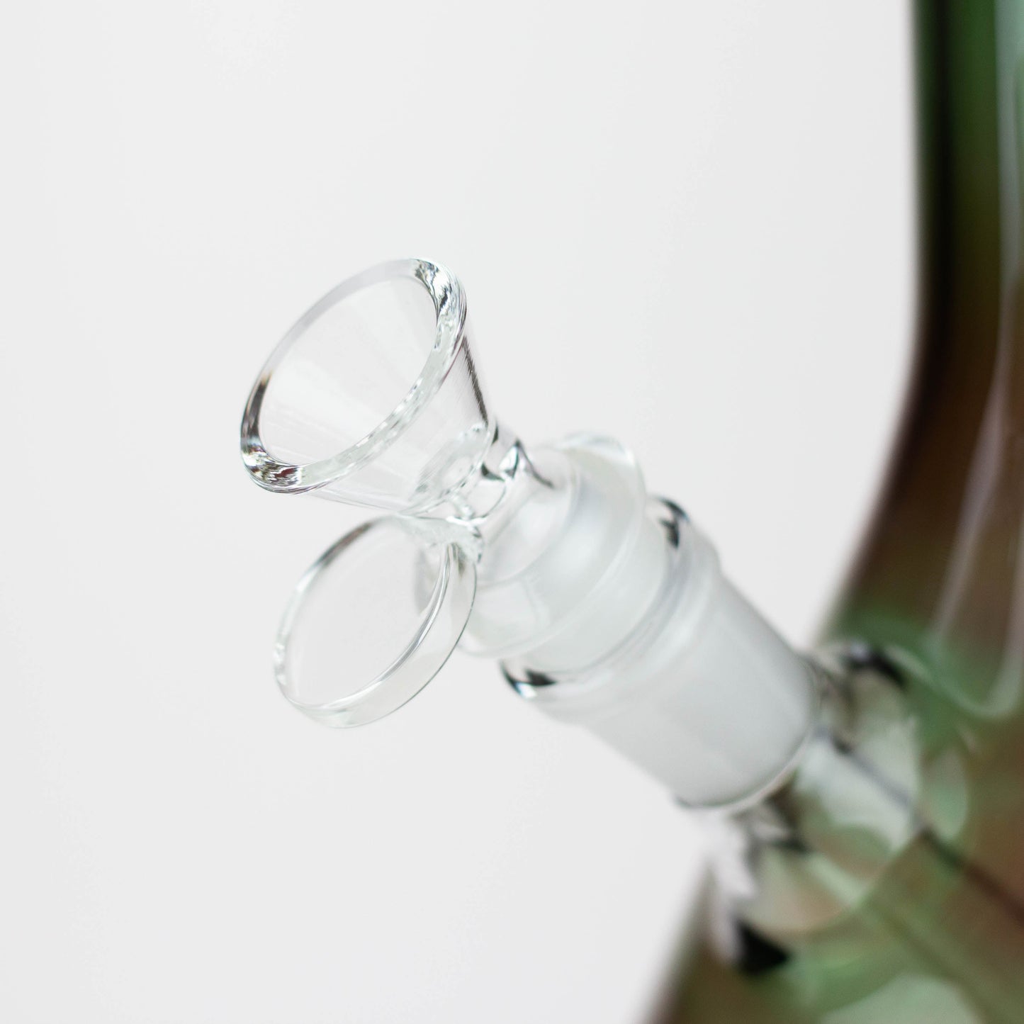 Infyniti |12' Green tube glass water bong_5