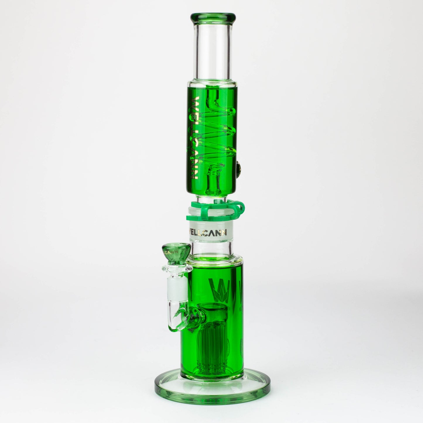 WELLCANN | 15" Glycerine Detachable Glass Bong [502]_7