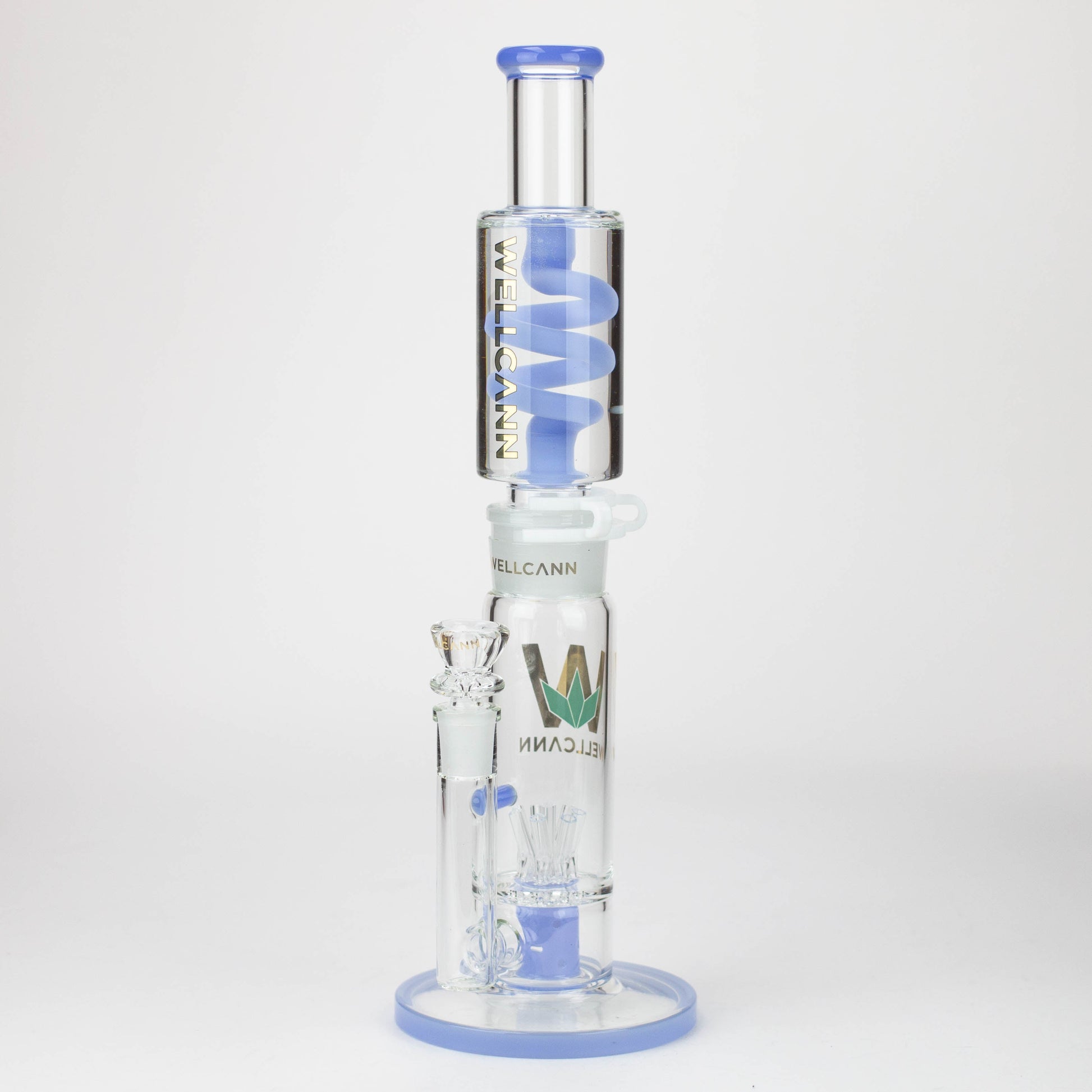 WELLCANN | 14.5" Glycerine Detachable Glass Bong [606]_6