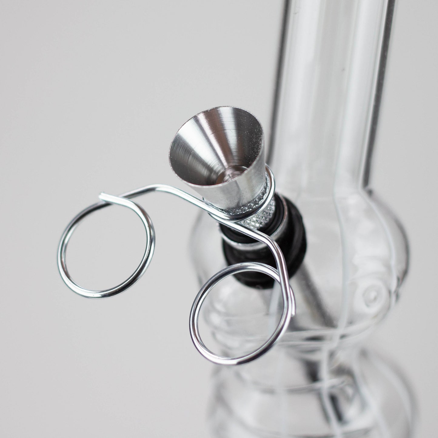 8" stripe acrylic water pipe [SV10]_5