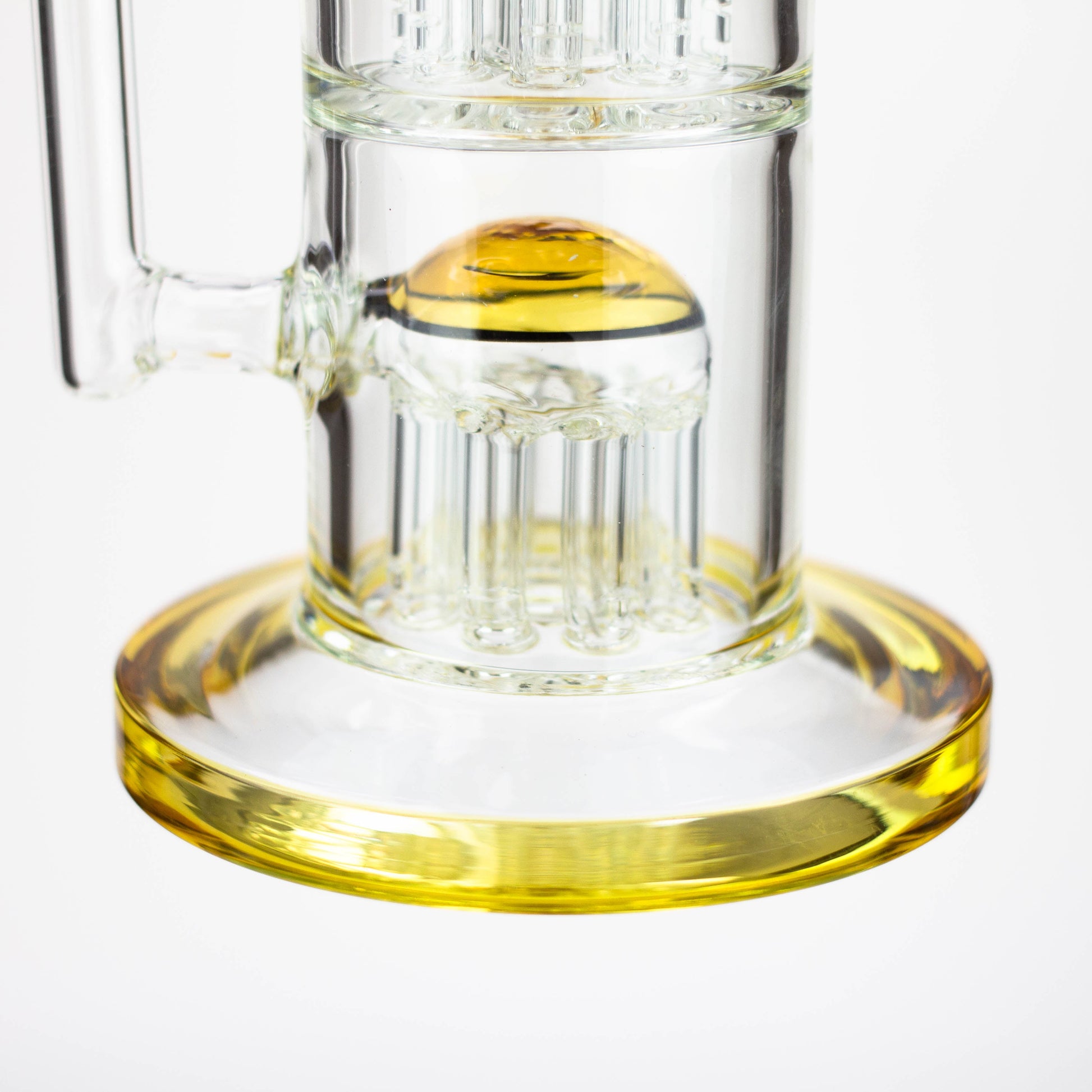 13'' Triple 8arms perc glass bong [G31022]_4