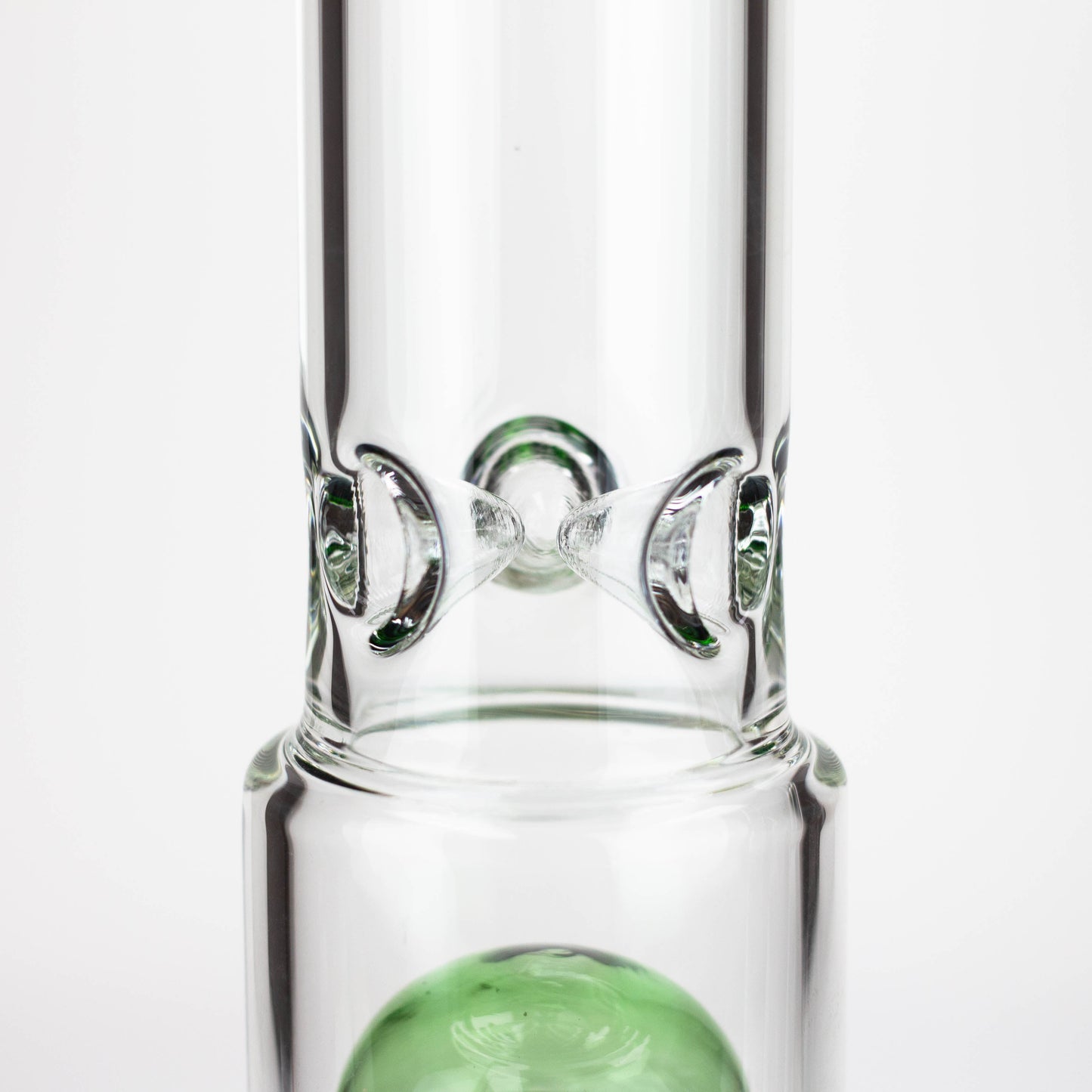 14" Single 8 arms perc, glass water bong [G01037]_8