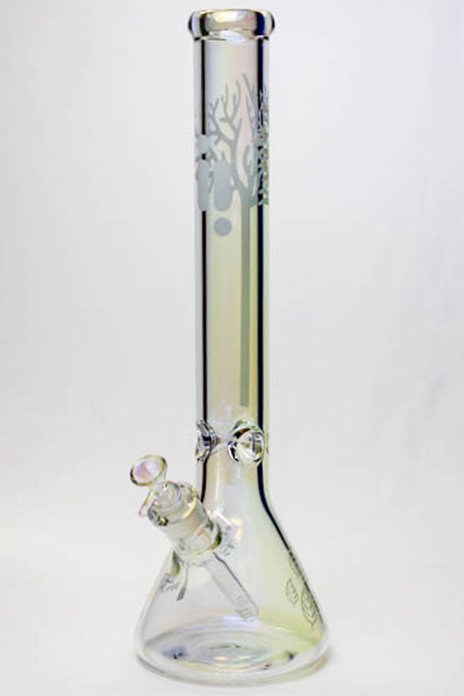 18" Infyniti Tree of life 7 mm metallic glass water bong_6