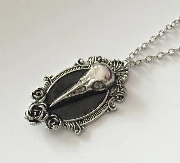 Raven Skull necklace