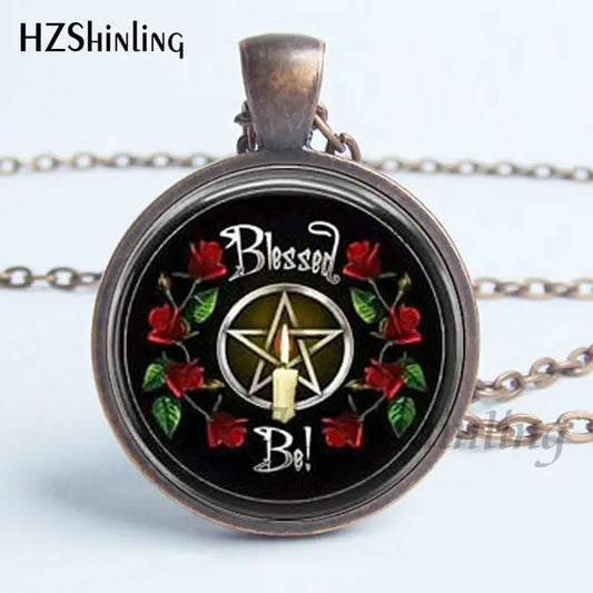 Wiccan Pentacle necklace