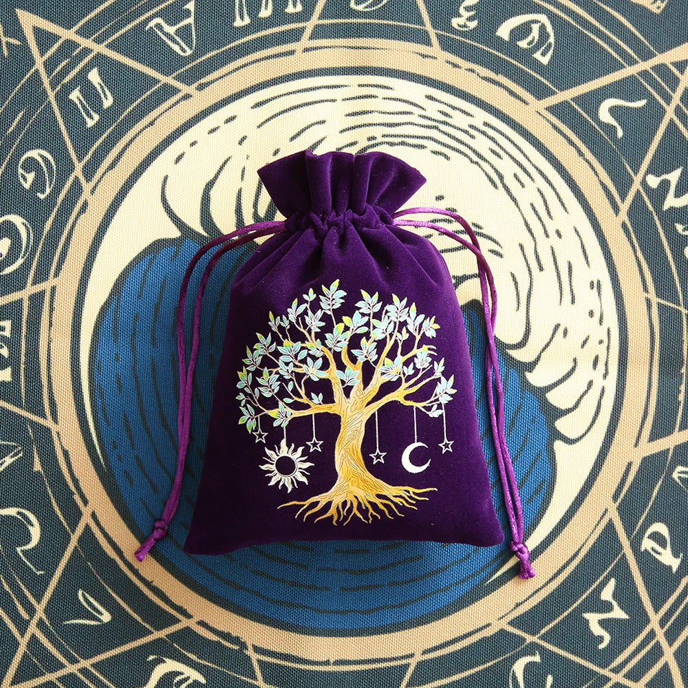 velvet tarot storage bag