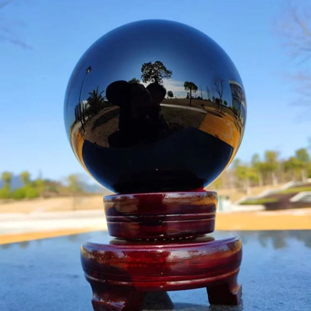 black obsidian sphere for healing magick