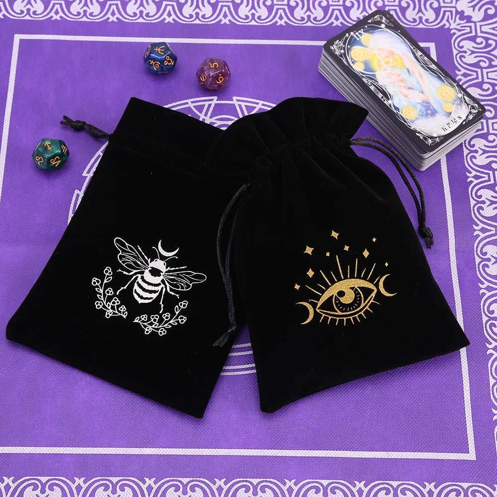 embroidery tarot bag