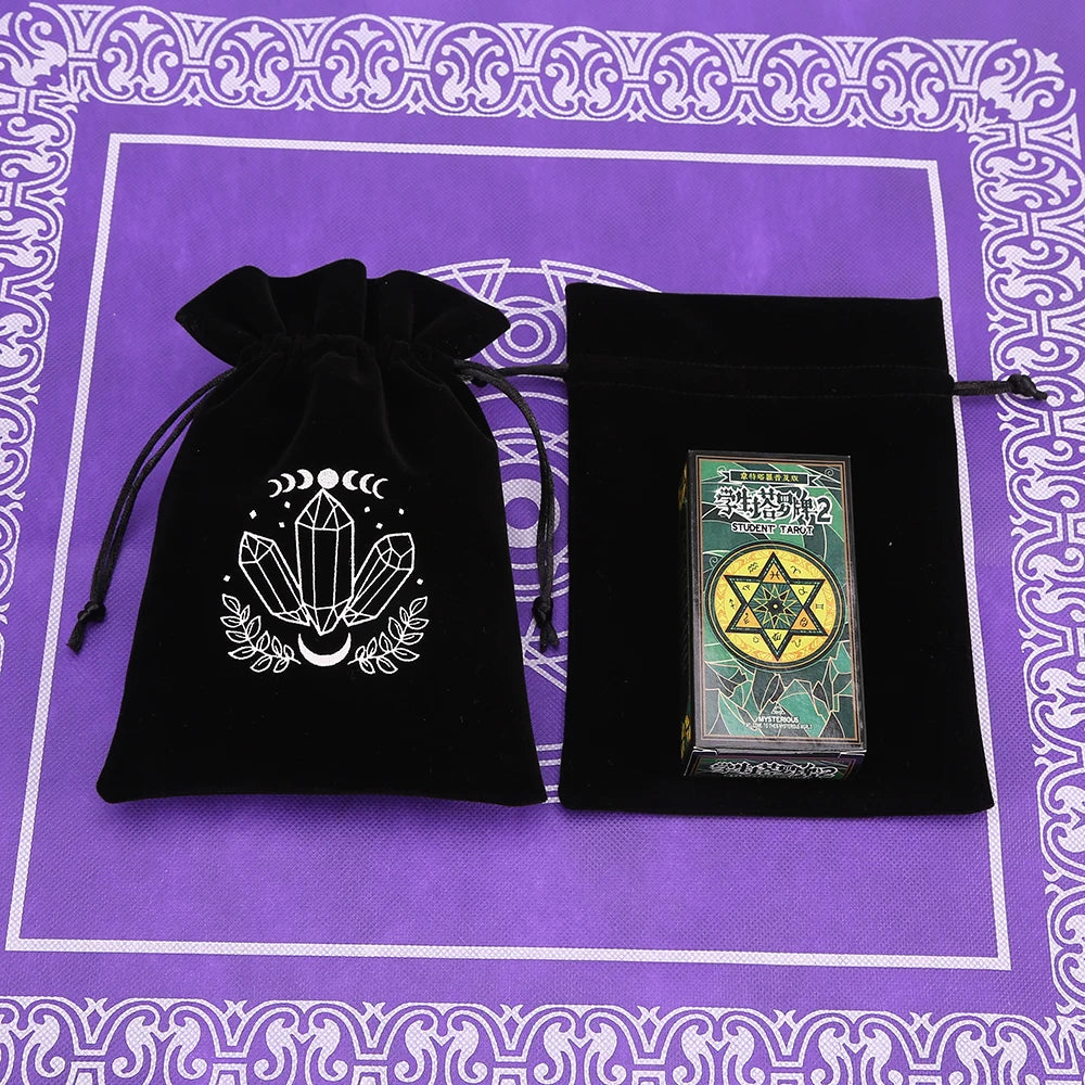 embroidery tarot bag