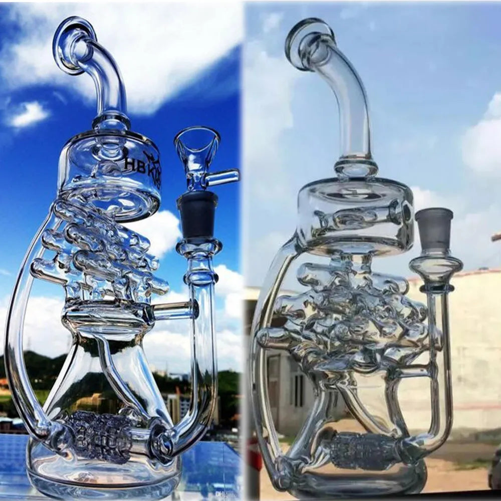 Rotating Perc double function water bong